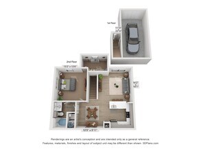 A2Z - Garage floor plan